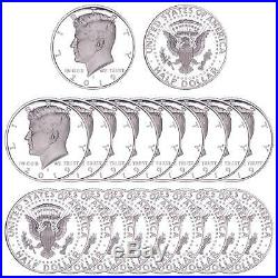 2019 S Kennedy Half Dollar Roll Gem DCam 99.9% Silver Proof 20 US Coins PRESALE