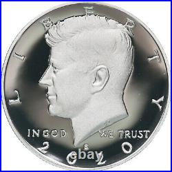 2020 P D S S Kennedy Half Dollar Year Set Silver & Clad Proof & BU US 4 Coin Lot