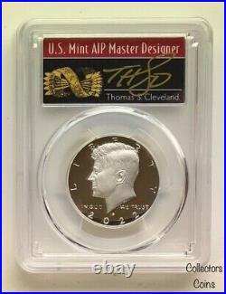 2022 S PCGS 70 First Strike SILVER Kennedy Half wT Cleveland Signature