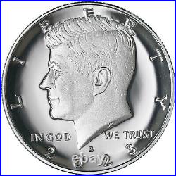 2023 P D S S Kennedy Half Dollar Year Set Silver & Clad Proof & BU US 4 Coin Lot