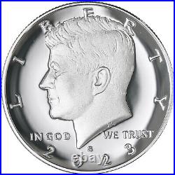 2023 P D S S Kennedy Half Dollar Year Set Silver & Clad Proof & BU US 4 Coin Lot