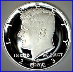 2023 S Proof SILVER Kennedy Half Dollar Coin 50 Cent JFK from US Proof Set 50c