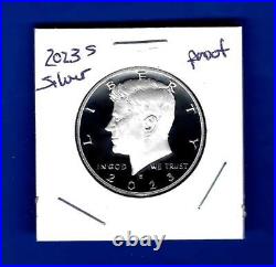 2023 S SILVER Proof Kennedy Half Dollar GEM PROOF-IN STOCK