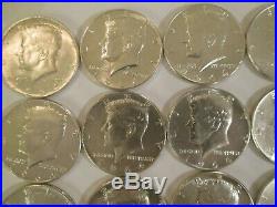 20 1964 Kennedy 90% Silver Half Dollars