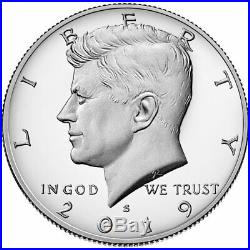 (20) 2019 S Kennedy SILVER Half Dollar, Perfect Gem Proof 99.9 SILVER +