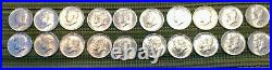 20 Silver Coin Roll 1964-PH Kennedy Halves Brilliant Uncirculated Blast White