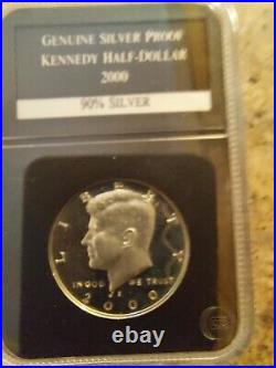 2 Kennedy Half Dollar High Grade Proofs. 90% Silver