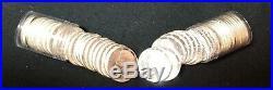 2 ROLLS 1964 KENNEDY SILVER Half DOllars 50c BU 40 coins $20 Face Free Ship