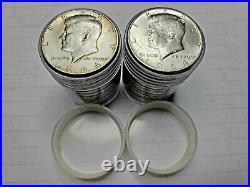 2 Rolls 90% Silver 1964 Kennedy Half Dollars 20 Coins per roll $20 Face Value