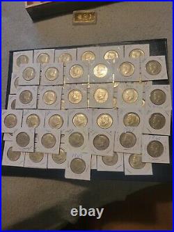 (32)40 % Silver kennedy half dollars lot