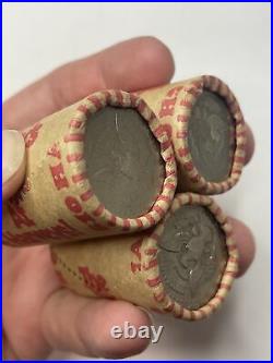 3 Vintage Lake Tahoe Harvey's Casino Unopened OBW Half Dollar Roll 60 Coin Lot