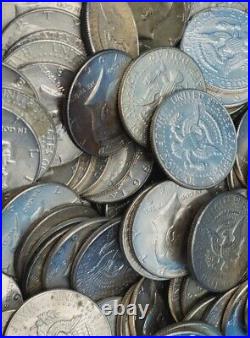 $50 Face Value JFK Kennedy Silver Half Dollar 40% Roll 100 Coins 1965-1969