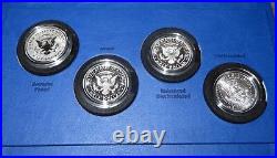 50th Anniversary Kennedy 2014 P D S W Half Dollar 90% Silver 4 Coin Set K13