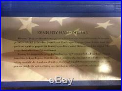 50th Anniversary Kennedy 2014 P D S W Half Dollar 90% Silver 4 Coin Set NIB