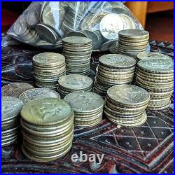 $5FV in Old US Silver Coins Wartime Nickels (50) & Kennedy Half Dollars (5)