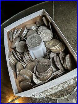 5 Five Standard Pounds of 90% Silver Halves NO JUNK Kennedy Franklin Liberty