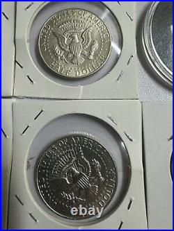 5dollar Face 90 Percent Half Dollars Walkers And Jfk Read Description For Dates