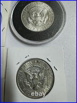 5dollar Face 90 Percent Half Dollars Walkers And Jfk Read Description For Dates