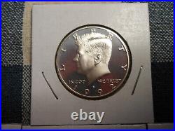 7 Coins 1992 1993 1994 1995 1996 1997 1998 S Silver PROOF Kennedy Half Dollars