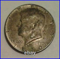 8 Rolls (160 Coins) 40% Silver 1965-1970D Kennedy Half Dollars