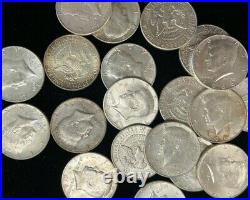 90% Junk Silver 1964 Kennedy Halves $10 face value