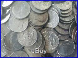 90% SILVER (1 1964) 100 Kennedy Half Dollar Coin 1964- 2000 P D Old US Mint