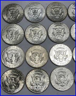 BU1965 From Original Bank Roll 40% Silver Kennedy Half Dollars 20 coins $10 FV