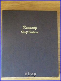 Beautiful Complete Bu Kennedy Half Dollar Set 1964-2021 P&d Dansco Album