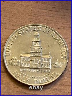 Bicentennial 1776 1976 Kennedy Half Dollar Coin No Mint Mark (B57)