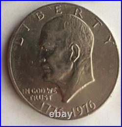 Bicentennial No Mint Mark 1776 1976 Kennedy ONE Dollar Coin