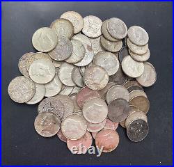 Bulk Lot of 20 1964 P/D Kennedy Half Dollar 90% Silver coin Lot $10 Face