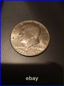 Coins Bicentennial Kennedy Half Dollar No Mint Mark