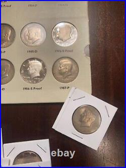 Complete Kennedy Half Dollar Collection 1964 2020 + Silver Proofs 194 Coins+