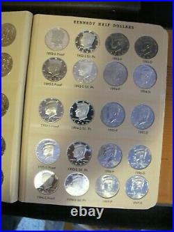 Complete Kennedy Half Dollar Collection 1964-2020 Uncirculated/clad/silver Proof