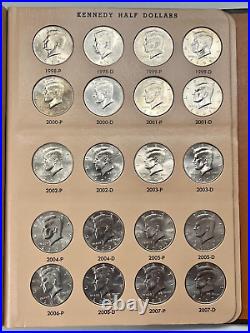 Complete Kennedy Half Dollars Set of 96 Coins 1964-2015 PD XF-BU Dansco Album