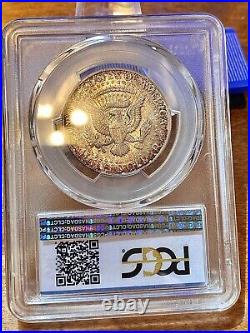 EXCEPTIONAL 1964-D Kennedy 50c PCGS MS66 Beautiful Original Toning SPOT FREE