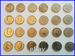 Fifty Year Collection Of Kennedy Half Dollars 1964-2015