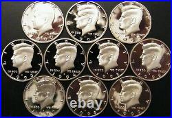 Free Shipping Complete Bu Kennedy Half Dollar Collection 1964-2022p&d! 43 Proofs