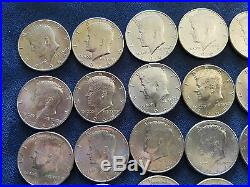 Full Roll Of (20) Gem Bu++ 1964 P 90% Silver Kennedy Half Dollars 50c Roll #2