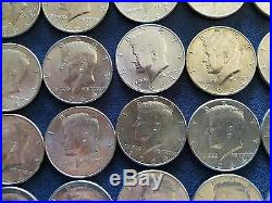 Full Roll Of (20) Gem Bu++ 1964 P 90% Silver Kennedy Half Dollars 50c Roll #2