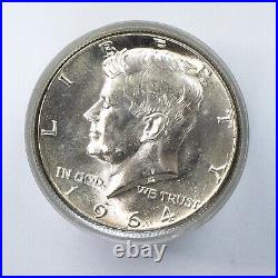 Full Roll of 20 GEM BU 1964 Kennedy Half Dollars Uncirculated Silver 50c Coins