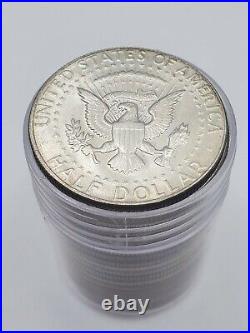 JFK Kennedy Silver Half Dollar Roll 20 Coins 1965-1969 40% $10 Face Value