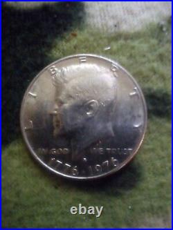 JFK memorial coin half dollar 1776-1976, circulated, D mint