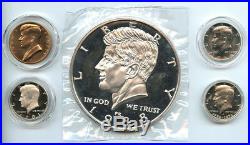 John F. Kennedy 25th Anniversary Commemorative 5 Pc. Set with 1 lb Fine Silver