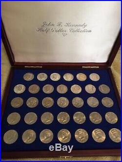 John F Kennedy Silver Half Dollar Collection 1964-1998 Coin Collection