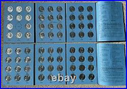 KENNEDY HALF DOLLAR 2 BOOK SET 1964-2003 7 SILVER COINS! 71 Coins in total