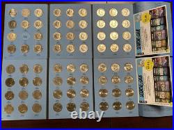 KENNEDY HALF DOLLAR 2 BOOK SET 1964-2003 No 70s 64/69 90/40% Silver 71 Coins