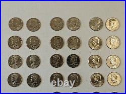 KENNEDY HALF DOLLAR COLLECTION 1964 to 2001