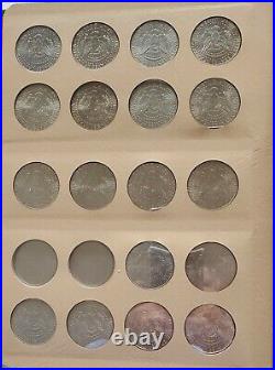 Kennedy HALF DOLLAR SET P/D/S 1964 to 2010 Dansco Album 78 Coins