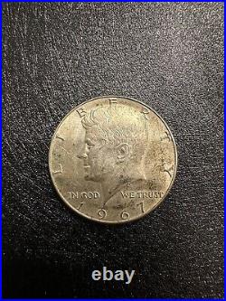 Kennedy Half Dollar, 1967, 40% Silver